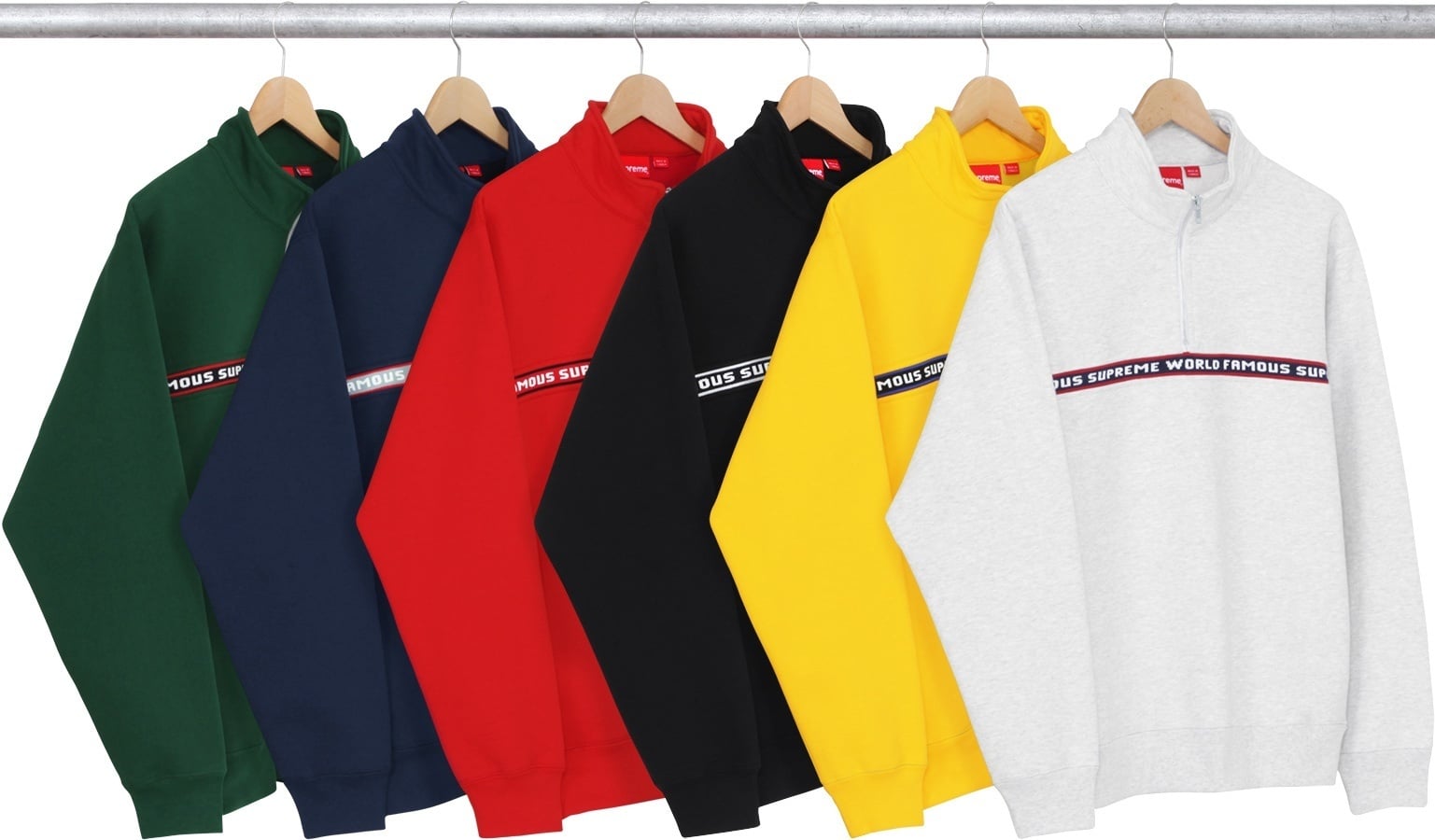 World Famous Half Zip Sweat